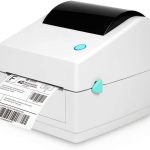 Fangtek Thermal Shipping Label Printer - Direct Thermal High Speed Printer - Compatible with , Ebay, Etsy, Shopify - 4×6 Label Printer & Multifunctional Printing